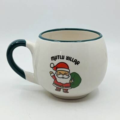 NOEL BABA MUTLU YILLAR-BALON KUPA - YEŞİL SAP YEŞİL TURNETT - 1