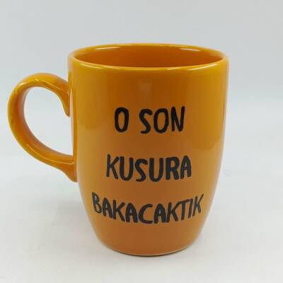 O SON KUSURA BAKACAKTIK-OVAL KUPA - SARI SAP SARI GÖVDE SARI İÇ - 1