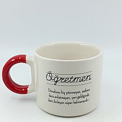 ÖĞRETMEN - D KUPA - KIRMIZI SAP - 