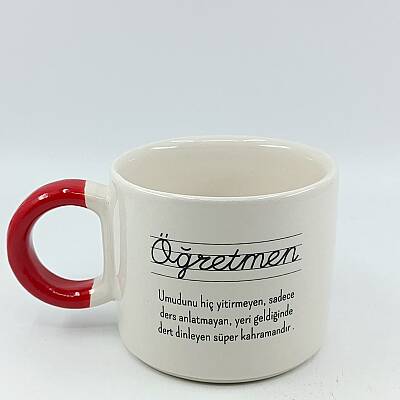 ÖĞRETMEN - D KUPA - KIRMIZI SAP - 1