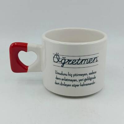 ÖĞRETMEN - KALP KUPA - KIRMIZI SAP - 1