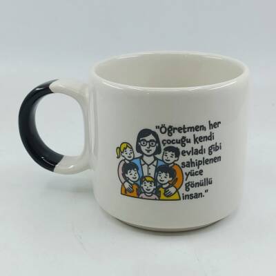 ÖĞRETMEN YÜCE GÖNÜLLÜ İNSAN-D KUPA - SİYAH SAP - 1