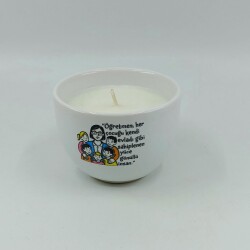 ÖĞRETMEN YÜCE GÖNÜLLÜ İNSAN-MONO MUM - TEKLİ - 