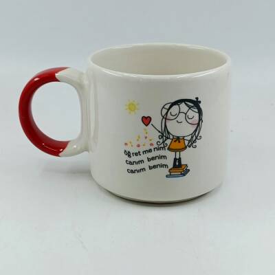 ÖĞRETMENİM CANIM BENİM-D KUPA - KIRMIZI SAP - 1