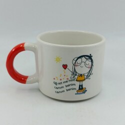 ÖĞRETMENİM CANIM BENİM-D KUPA - TURUNCU SAP - 