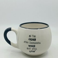 OLDER WISER ÇITIR-BALON KUPA - SİYAH SAP - 