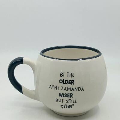 OLDER WISER ÇITIR-BALON KUPA - SİYAH SAP - 1