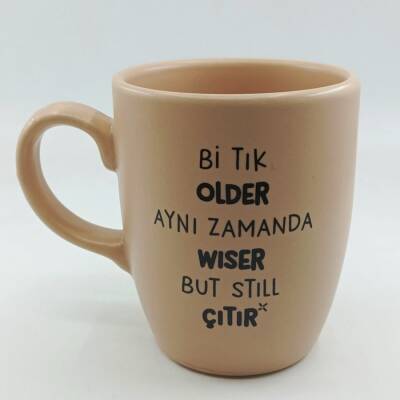 OLDER WISER ÇITIR-OVAL KUPA - PEMBE SAP PEMBE GÖVDE PEMBE İÇ - 1