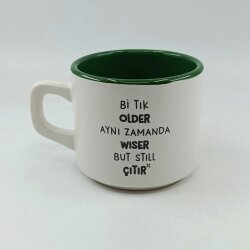 OLDER WISER ÇITIR-VENUS KUPA - YEŞİL İÇ - 