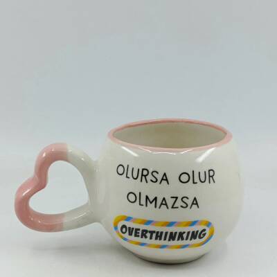 OLMAZSA OVERTHINKING-AMOUR KUPA - PEMBE SAP PEMBE TURNET - 1