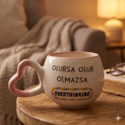 OLMAZSA OVERTHINKING-AMOUR KUPA - PEMBE SAP PEMBE TURNET - 
