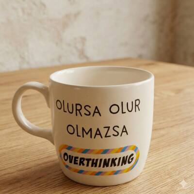 OLMAZSA OVERTHINKING-BODUR KUPA - TRANSPARAN - 1