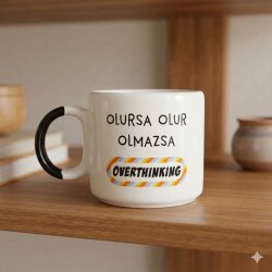 OLMAZSA OVERTHINKING-D KUPA - SİYAH SAP - 