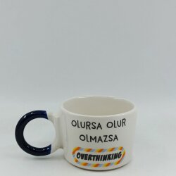 OLMAZSA OVERTHINKING-DÜĞÜM KUPA - KOBALT SAP - 