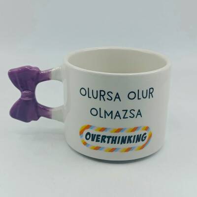 OLMAZSA OVERTHINKING-KURDELE KUPA - MOR SAP - 1