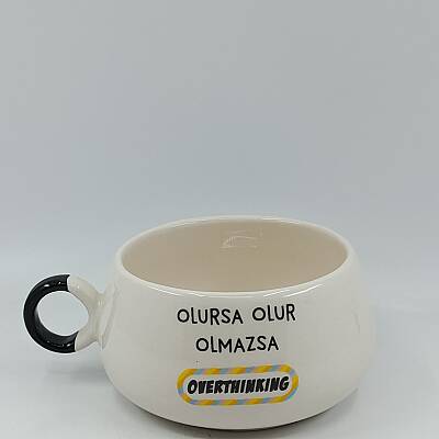 OLMAZSA OVERTHINKING-LUNA KUPA - SİYAH SAP - 1