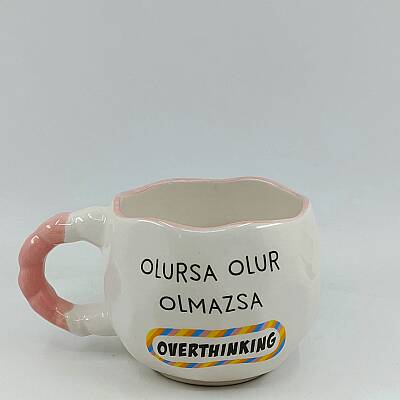 OLMAZSA OVERTHINKING-NİVA KUPA - PEMBE SAP PEMBE TURNET - 1