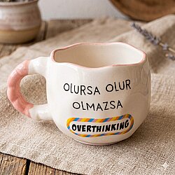 OLMAZSA OVERTHINKING-NİVA KUPA - PEMBE SAP PEMBE TURNET - 