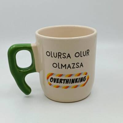 OLMAZSA OVERTHINKING-NONA KUPA - YEŞİL SAP - 1