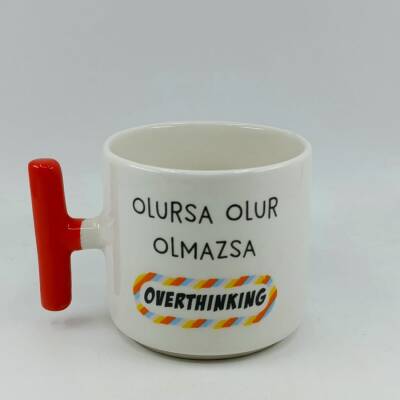OLMAZSA OVERTHINKING-T KUPA - TURUNCU SAP - 1
