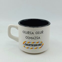 OLMAZSA OVERTHINKING-VENUS KUPA - SİYAH İÇ - 