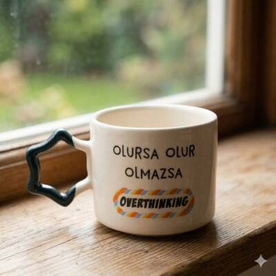 OLMAZSA OVERTHINKING-YILDIZ KUPA - YEŞİL SAP - 1