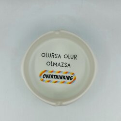 OLMAZSA OVERTHINKING-YUVARLAK KÜLLÜK - TRANSPARAN GÖVDE - 