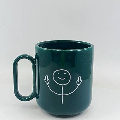 ORTA PARMAK ÇOCUK-KAMPANYALI KUPA - YEŞİL SAP YEŞİL GÖVDE ARYA KUPA - 1