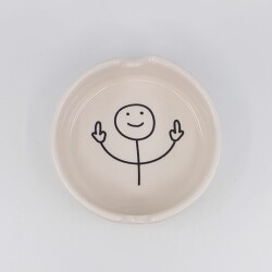 ORTA PARMAK ÇOCUK-YUVARLAK KÜÇÜK KÜLLÜK - TRANSPARAN - 