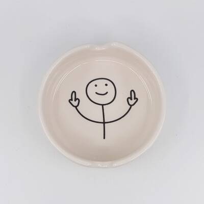 ORTA PARMAK ÇOCUK-YUVARLAK KÜÇÜK KÜLLÜK - TRANSPARAN - 1