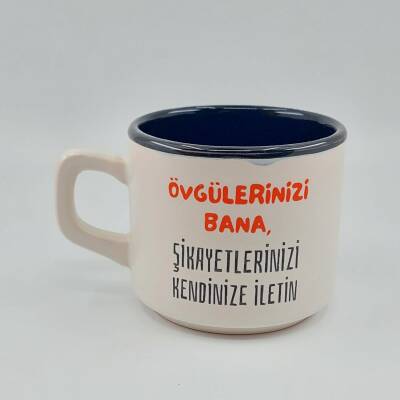 ÖVGÜLERİNİZİ BANA ŞİKAYETLERİNİZİ - VENUS KUPA - SİYAH İÇ - 1