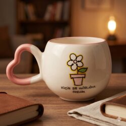 ÖZELSİN-AMOUR KUPA - PEMBE SAP PEMBE TURNET - 