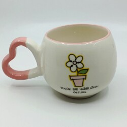 ÖZELSİN-AMOUR KUPA - PEMBE SAP PEMBE TURNET - 