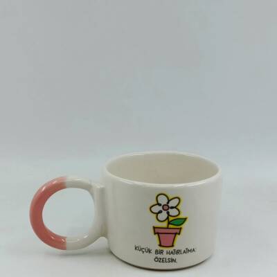 ÖZELSİN-DÜĞÜM KUPA - PEMBE SAP - 1