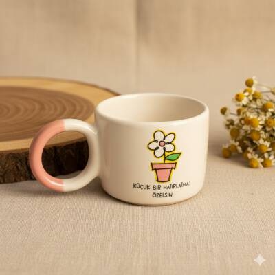 ÖZELSİN-DÜĞÜM KUPA - PEMBE SAP - 1