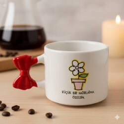 ÖZELSİN-KURDELE KUPA - KIRMIZI SAP - 