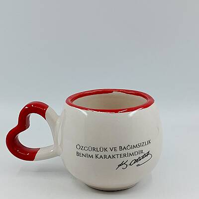 ÖZGÜRLÜK VE BAĞIMSIZLIK-AMOUR KUPA - KIRMIZI SAP KIRMIZI TURNET - 1
