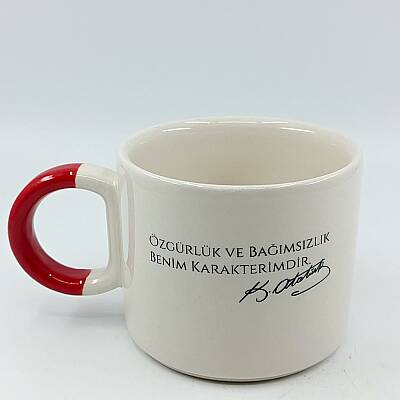 ÖZGÜRLÜK VE BAĞIMSIZLIK-D KUPA - KIRMIZI SAP - 1