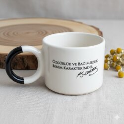 ÖZGÜRLÜK VE BAĞIMSIZLIK - DÜĞÜM KUPA - SİYAH SAP - 