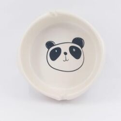 PANDA ÇİZİM-YUVARLAK KÜLLÜK - TRANSPARAN GÖVDE - 