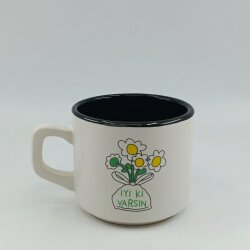 PAPATYA BUKET İYİ Kİ VARSIN-VENUS KUPA - SİYAH İÇ - 