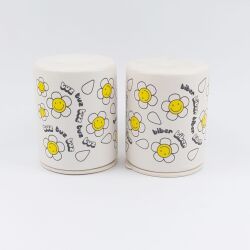 PAPATYA SARMAL-SİLİNDİR SERAMİK TUZLUK & BİBERLİK - SİLİNDİR SERAMİK TUZLUK & BİBERLİK - 