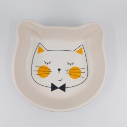 PAPYON KEDİ-KEDİ MAMA KABI - TRANSPARAN - 