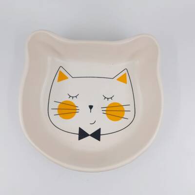 PAPYON KEDİ-KEDİ MAMA KABI - TRANSPARAN - 1