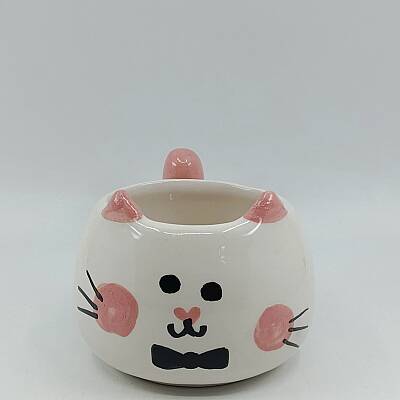 PAPYONLU KEDİCİK - 3D-3D KEDİ KUPA - 3D - 1