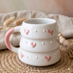 PEMBE KALPLER SARMAL - 3D-ÇAM KUPA - 3D - 