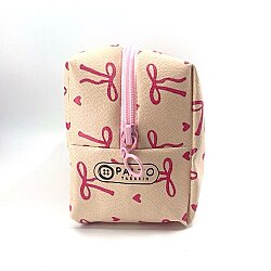 PEMBE KALPLER VE ÇİZGİLER-SEYAHAT ÇANTASI - TEKLİ - 3
