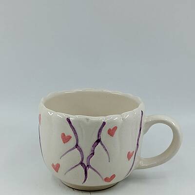 PEMBE KALPLİ - 3D-KIVRIM KUPA - 3D - 1