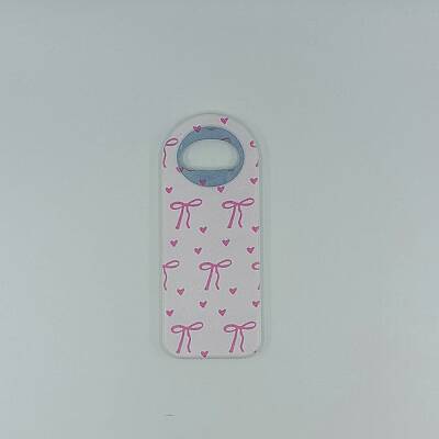 PEMBE KALPLİ KURDELELER-DİKEY AÇACAK MAGNET - TEKLİ - 1