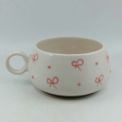 PEMBE KURDELE - 3D-LUNA KUPA - 3D - 